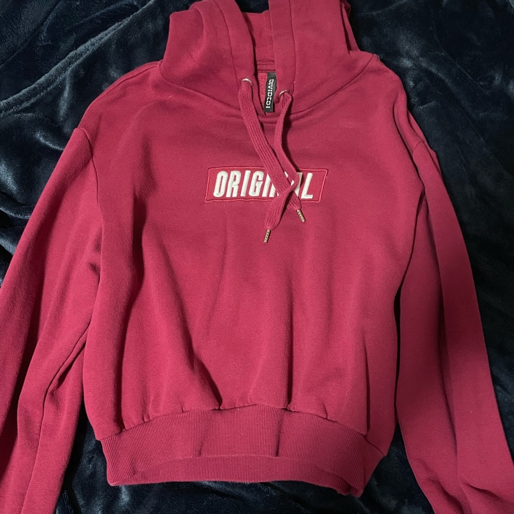 Cropped hoodie